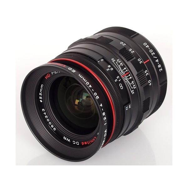 Pentax HD DA 20-40mm F2.8-4 ED Limited DC WR Zoom Lens - Black #23000