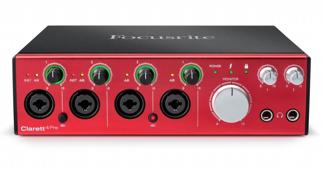 Focusrite Clarett 4Pre USB Audio Interface