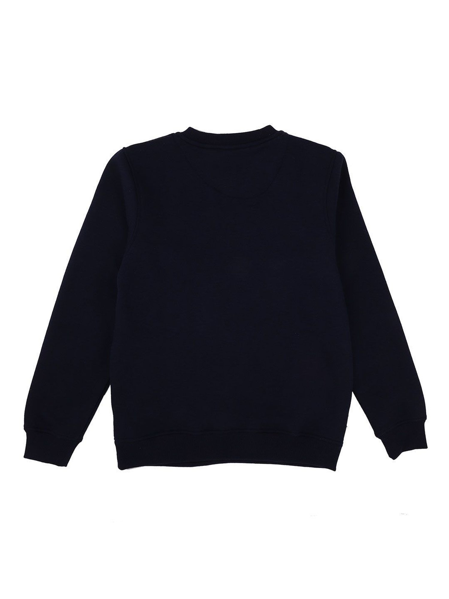 Dyca Kids Navy Graphic Print Full Sleeves Sweatshirt