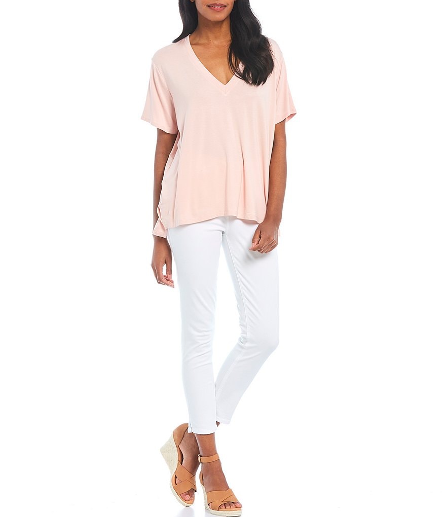 Gibson & Latimer Perfect Fit Ankle Skinny Twill Pants