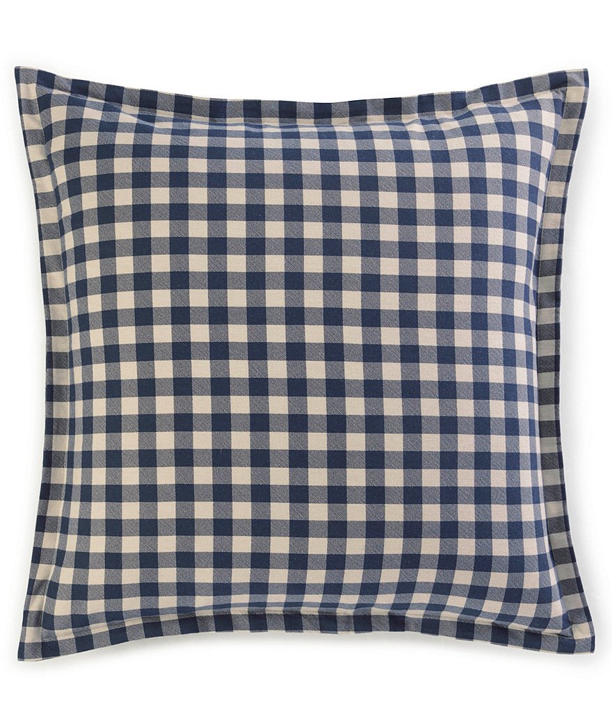 Eddie Bauer Kingston Navy Euro Shams, Set of 2