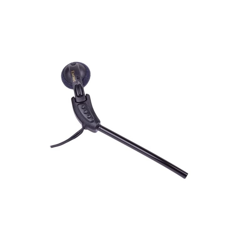 HiFone EC250S  Internet Telephone Earbud wBoom Microphone 35mm Jack Black