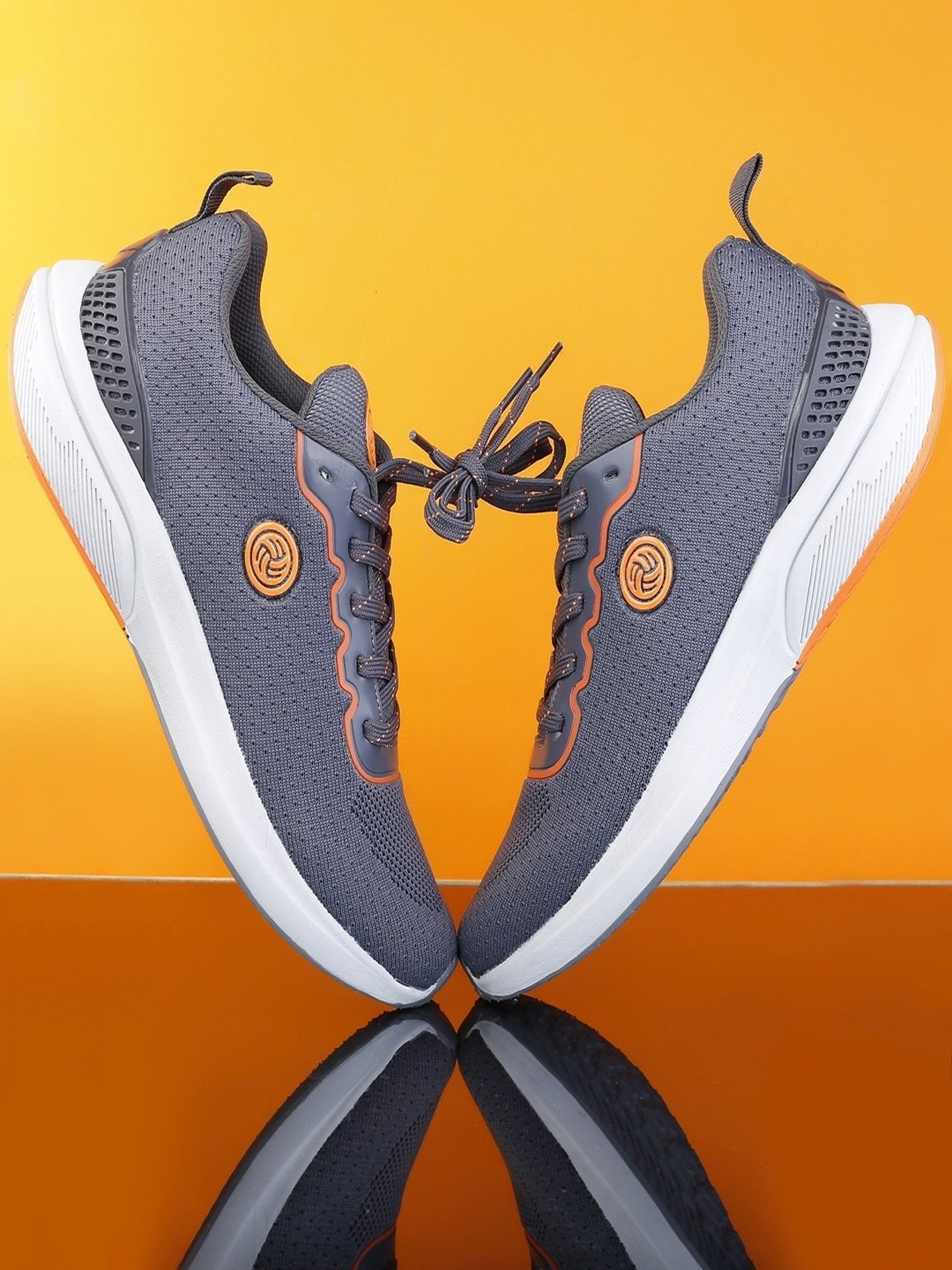 Bacca Bucci Men's PERFORM Grey Running Shoes