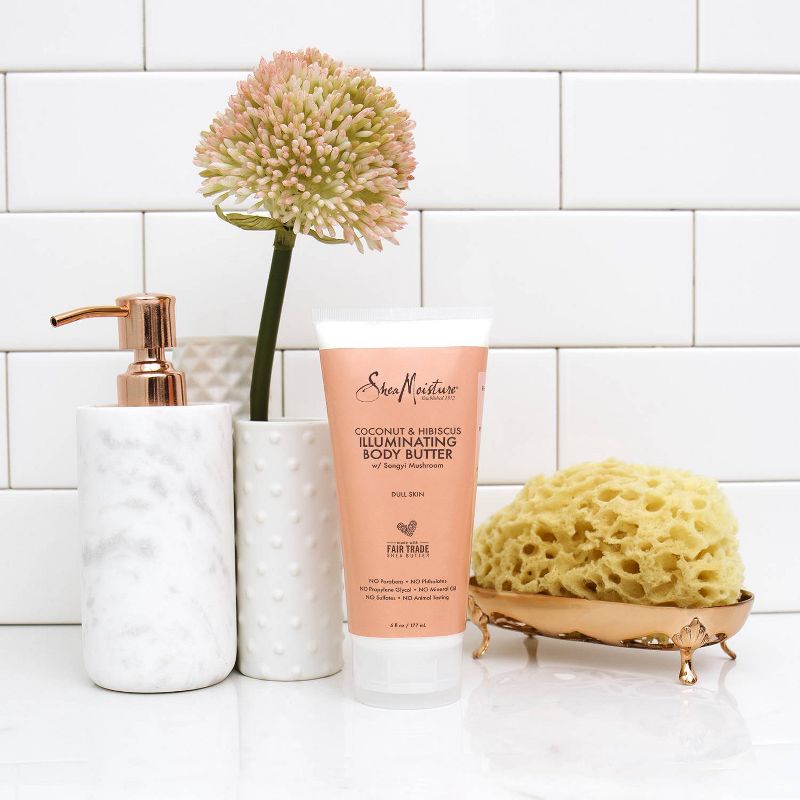 SheaMoisture Coconut and Hibiscus Body Butter - 6oz