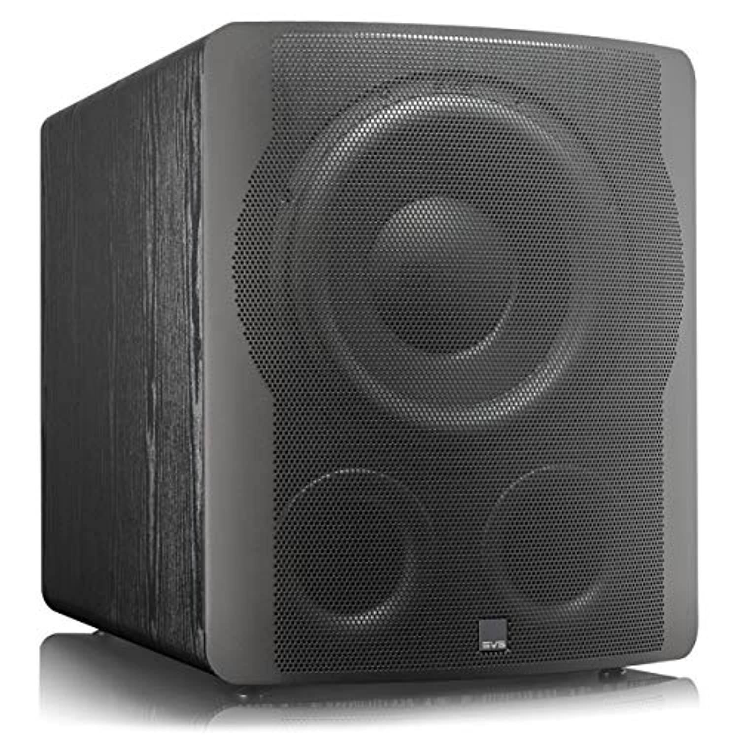 SVS PB-3000 13-inch Subwoofer with 800W RMS, 2,500W Peak Power, and DSP Control App - (Pair) Premium Black Ash (PB3000BPR)