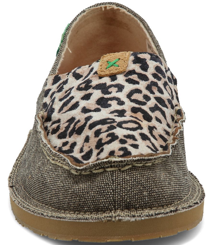 Twisted X Women's ecoTWX&reg; Leopard Slip-On Loafers