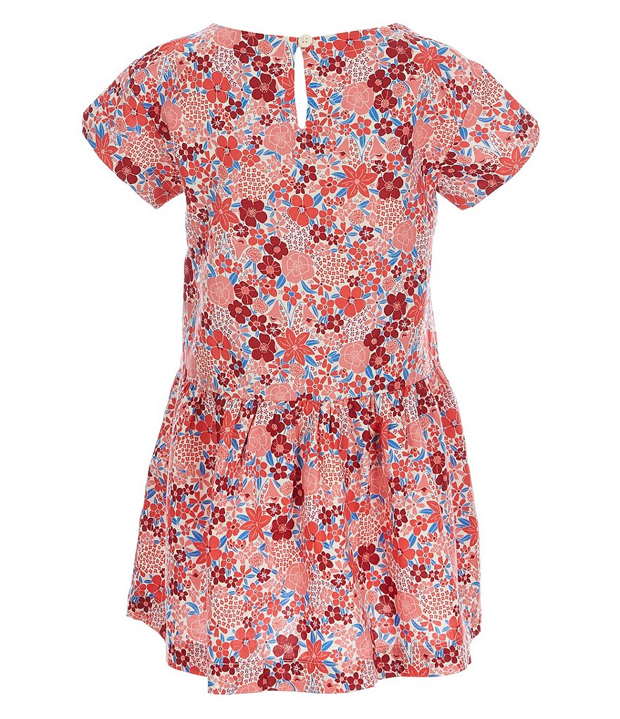 Tea Collection Little Girls 2-6 Woven Floral Pocket Dress
