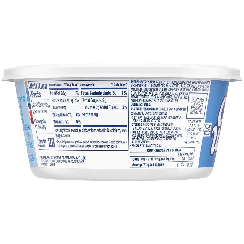 Cool Whip Lite Frozen Whipped Topping - 8oz