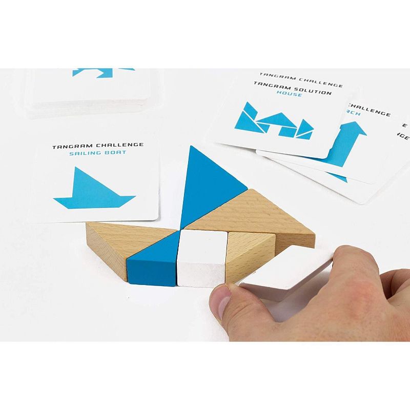 Professor Puzzle S.T.E.M. Engineering Tangram & Puzzle Cards Educational Games