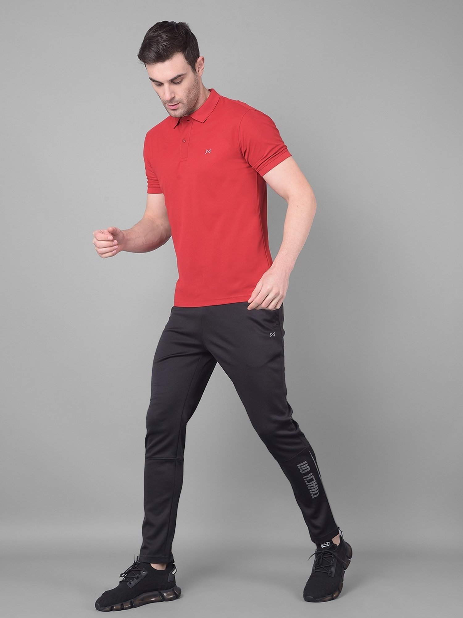 Force NXT Multicolored Regular Fit Sports Polo - Pack Of 5