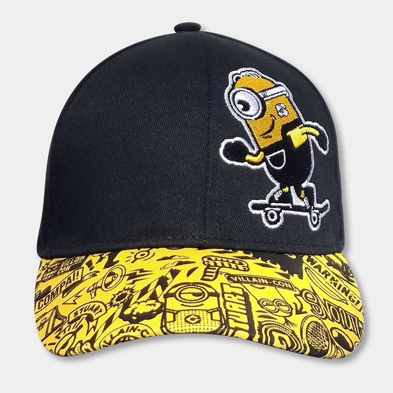 Boys' NASA Flat Brim Baseball Hat - Black