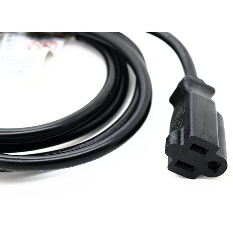 6 Feet Power Extension Cord Indoor amp Outdoor Rated
