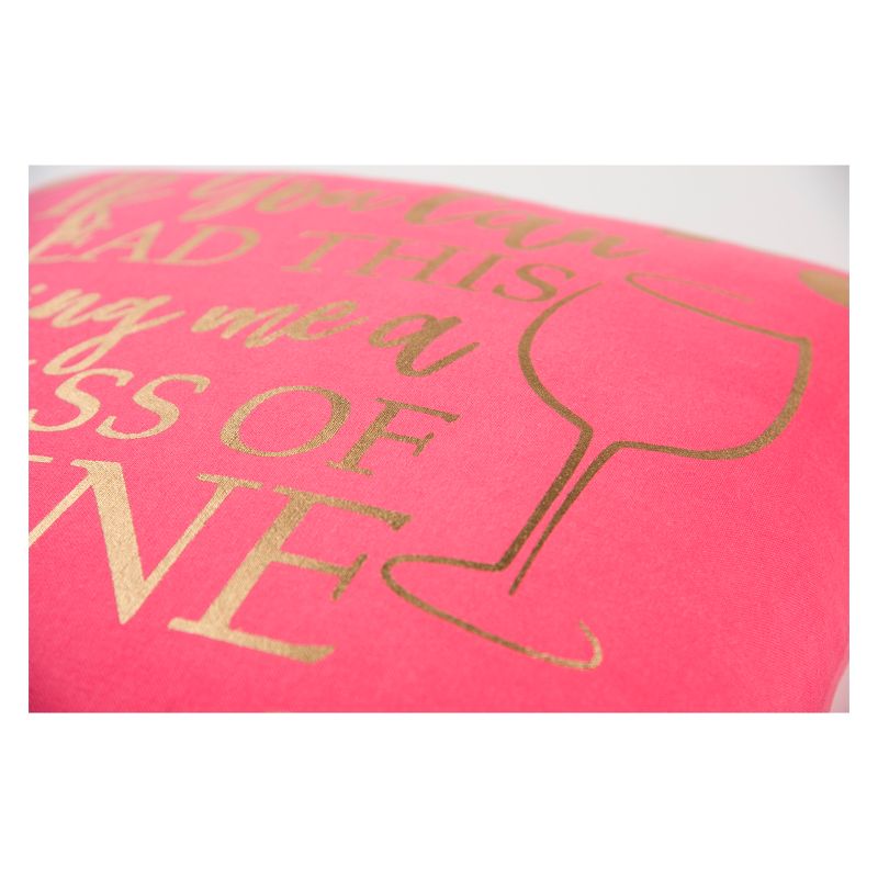 Simply Southern Word Throw Pillow Pink - Rizzy Home