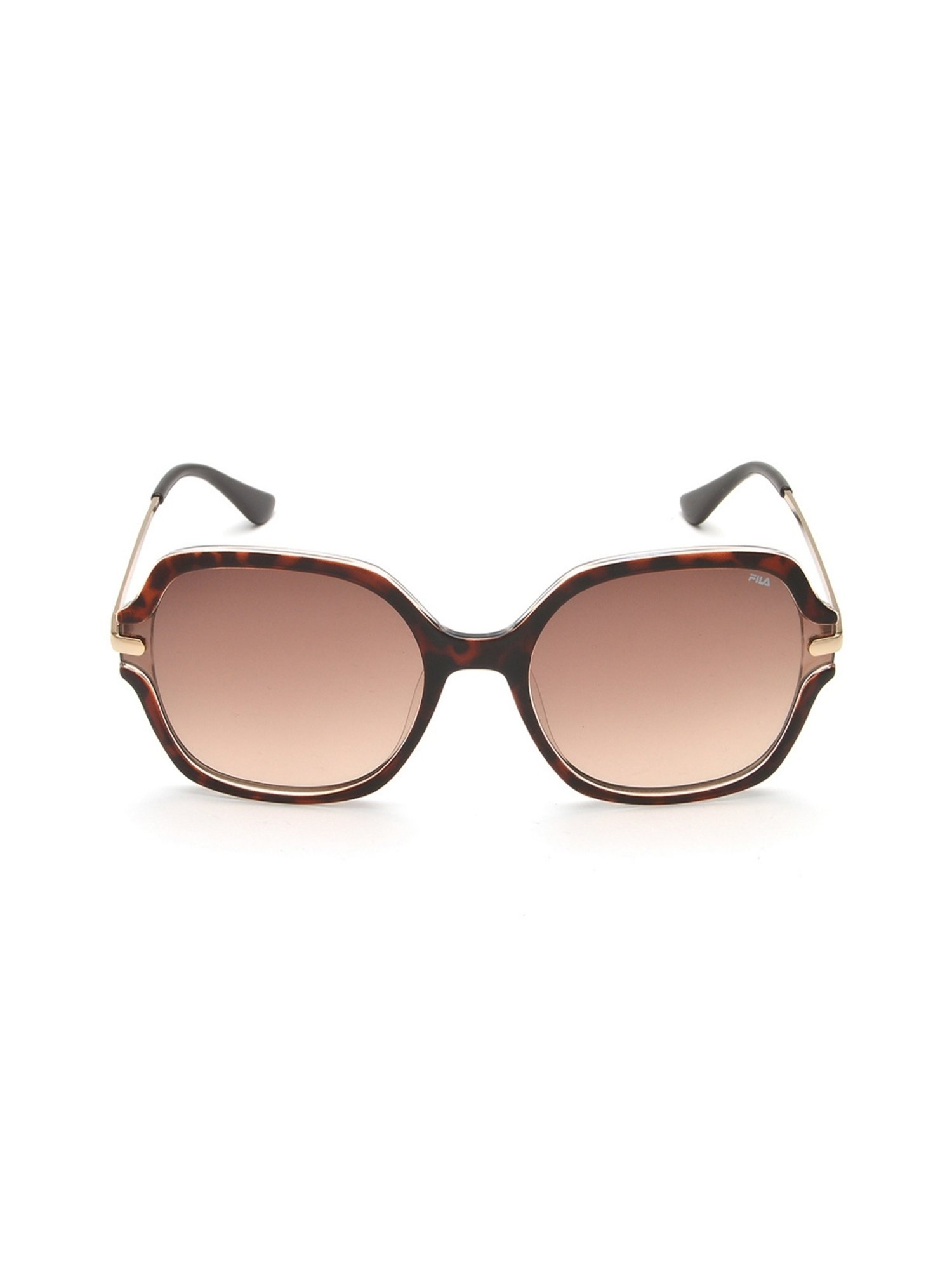 Fila Brown Square Sunglasses for Women