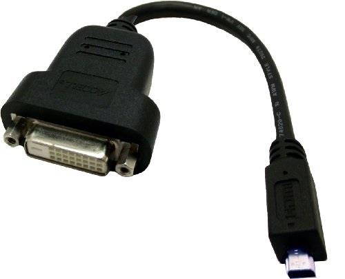 accell micro hdmi hdmid male to dvid female adapter  resolutions up to 1920x1080 full hd