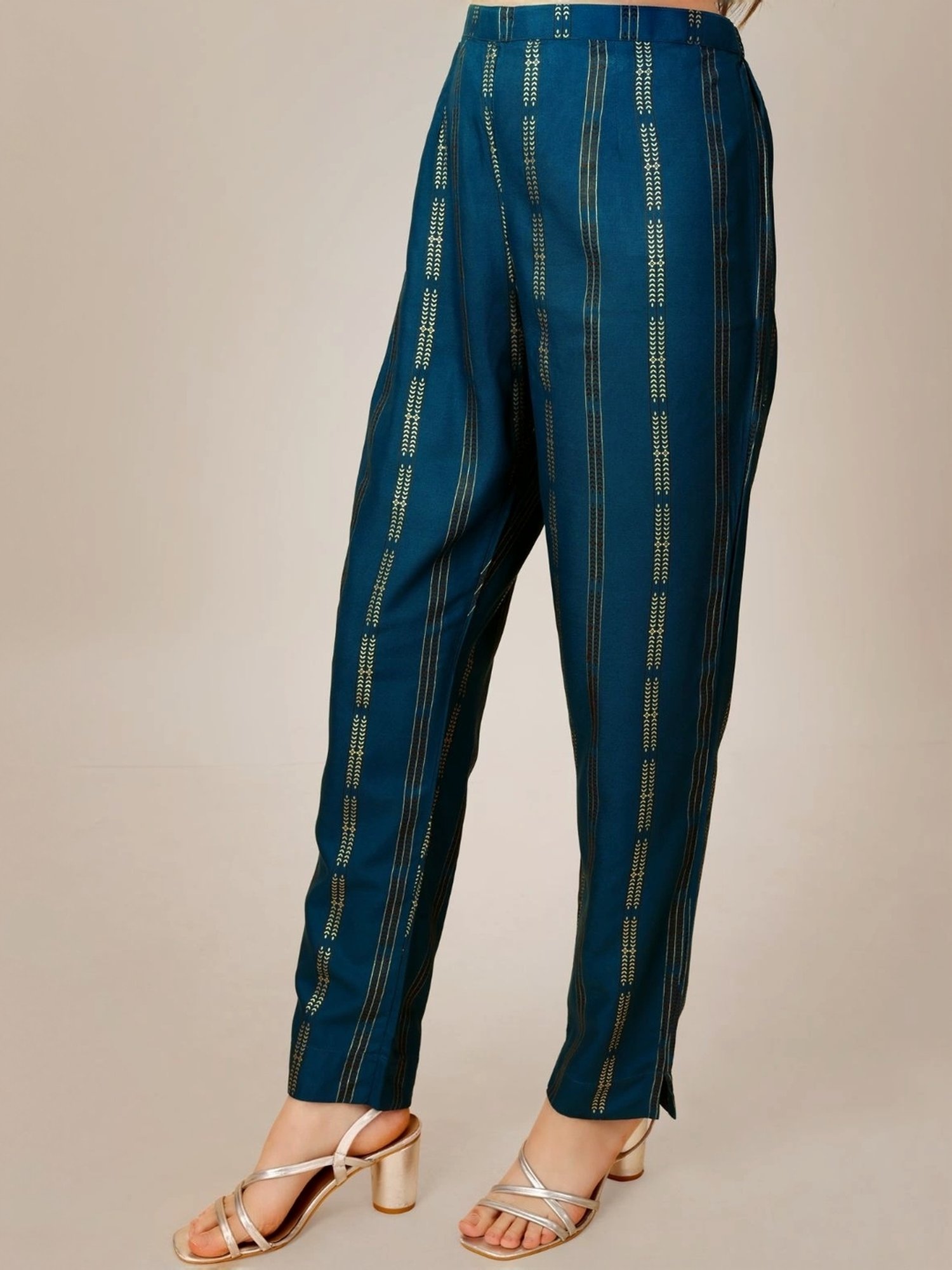 URBAN MYSTIC Black Rayon Embroidered Kurta & Sharara Set