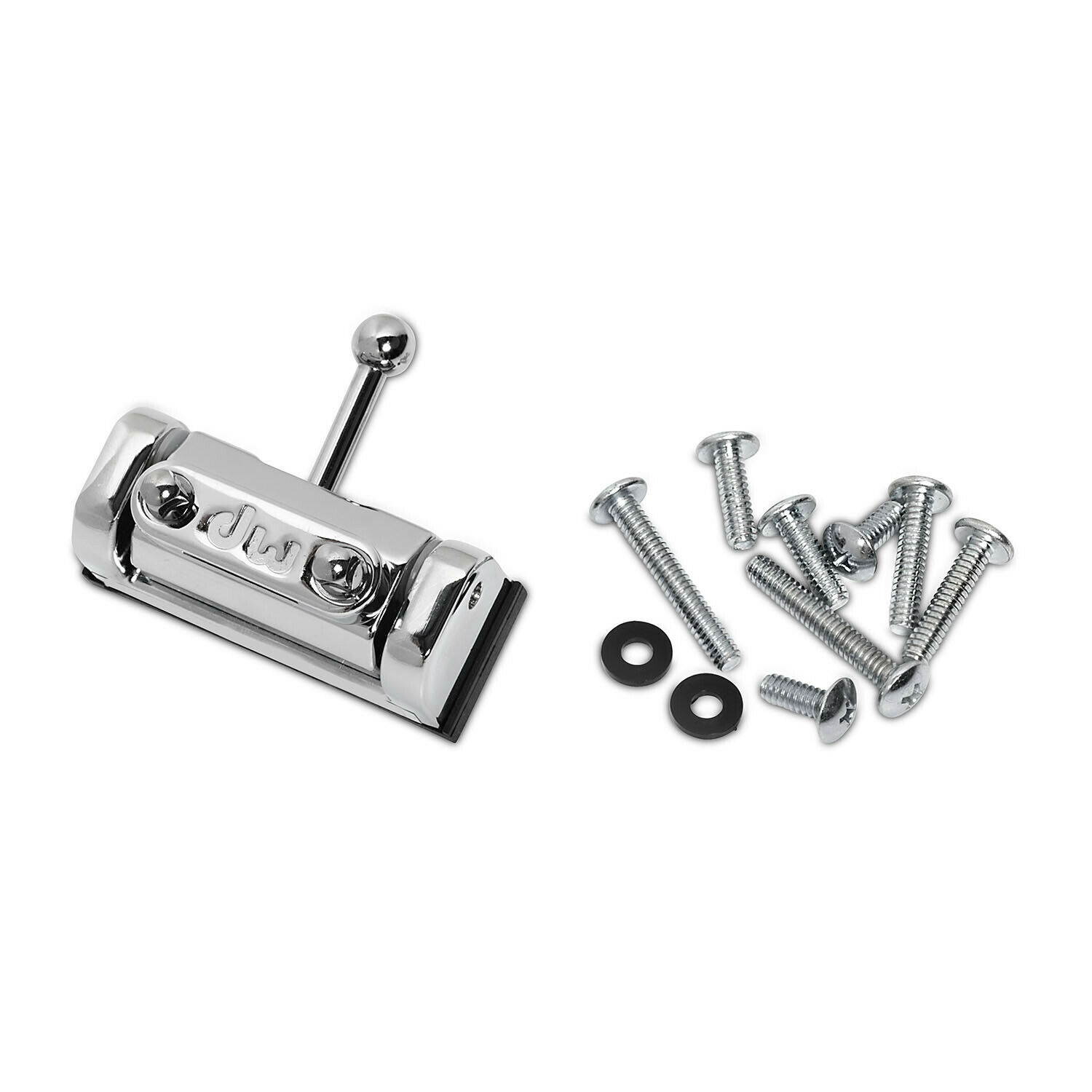 DW Drum Workshop DWSM2160 5 Position Butt Plate with Mounting Hardware, Chrome