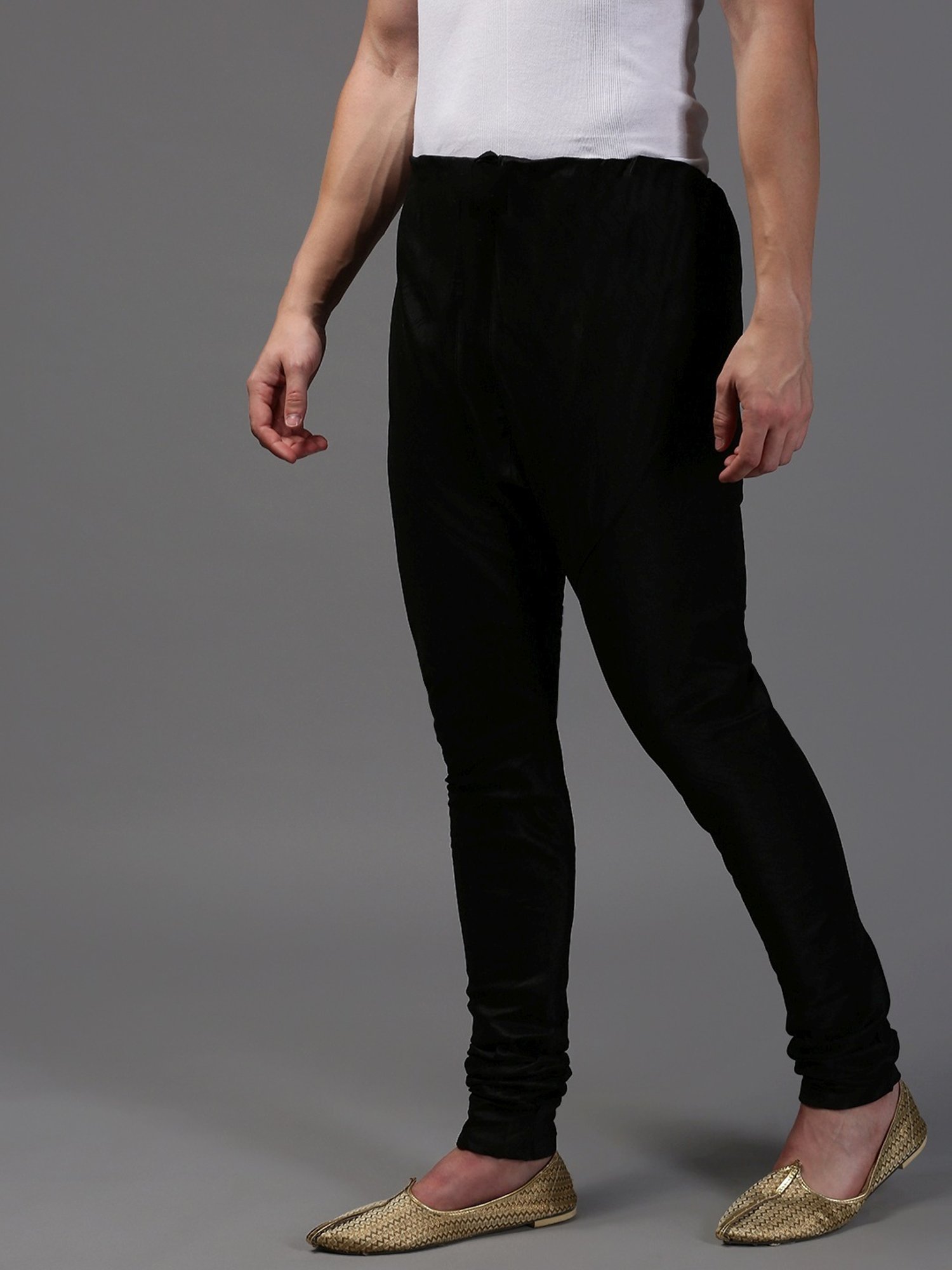 Sanwara Black Regular Fit Churidars