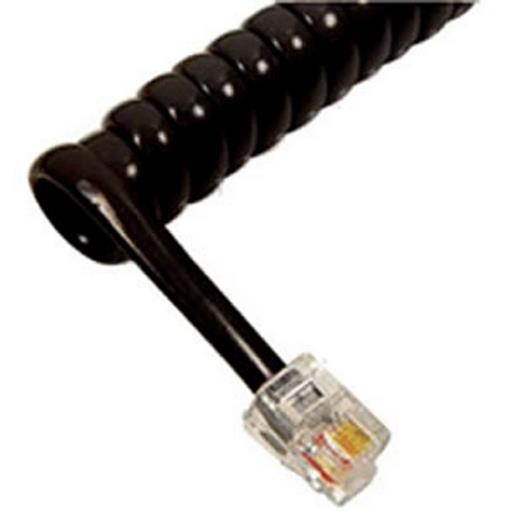 GCHA444006-FBK / 6  BLACK Handset Cord
