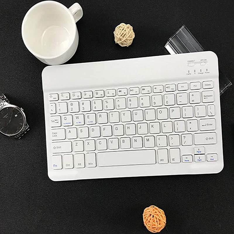 Bluetooth Keyboard Universal Lightweight UltraSlim Wireless? 30 Bluetooth Keyboard Compatible with iPad Galaxy Tabs iOS Android Windows Tablets Desktop Laptop