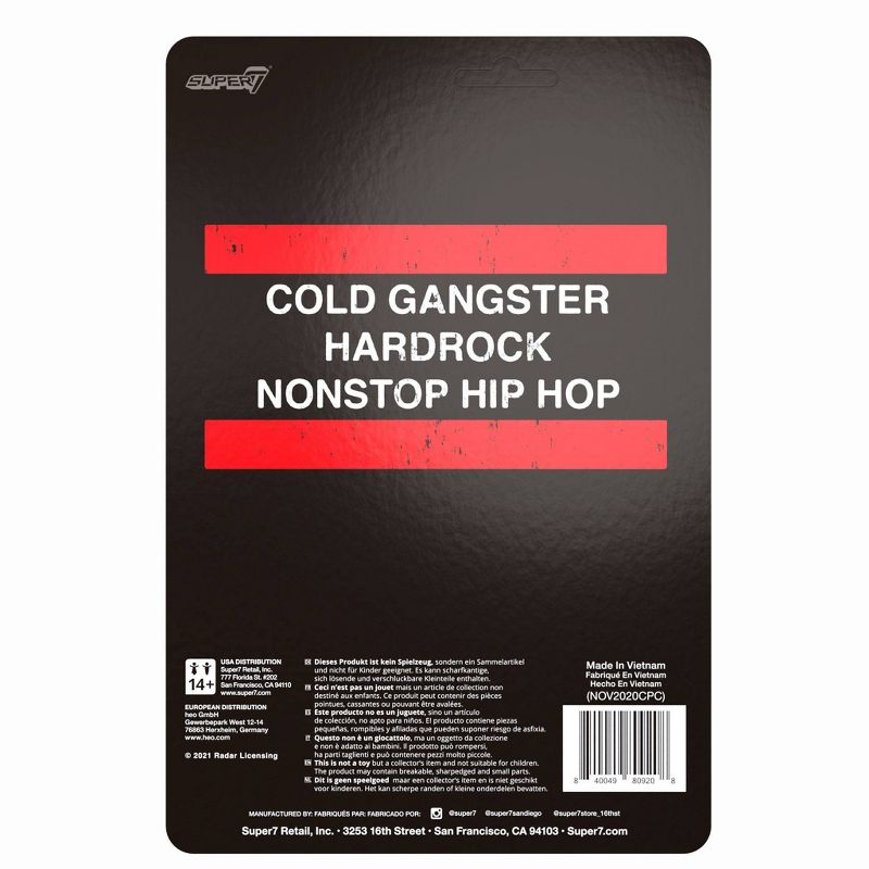 Super 7 ReAction Figure - Run DMC - Jam Master Jay