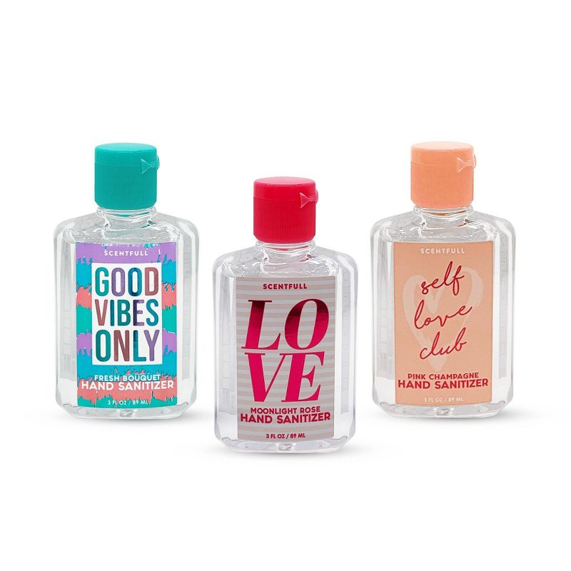 Scentfull Good Vibes Only Hand Sanitizer - Trial Size - 3 fl oz