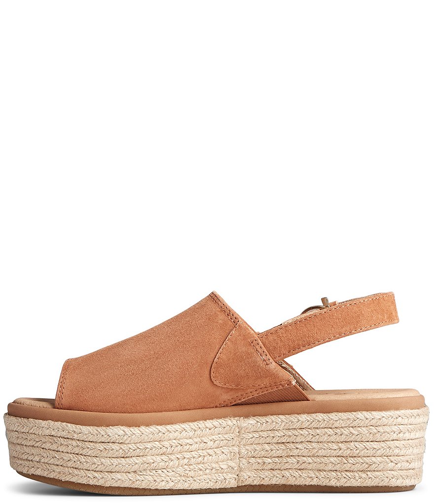 Sperry Delmare Plushwave Flatform Espadrille Sandals