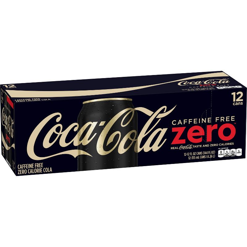 Coca-Cola Zero Caffeine Free - 12pk/12 fl oz Cans