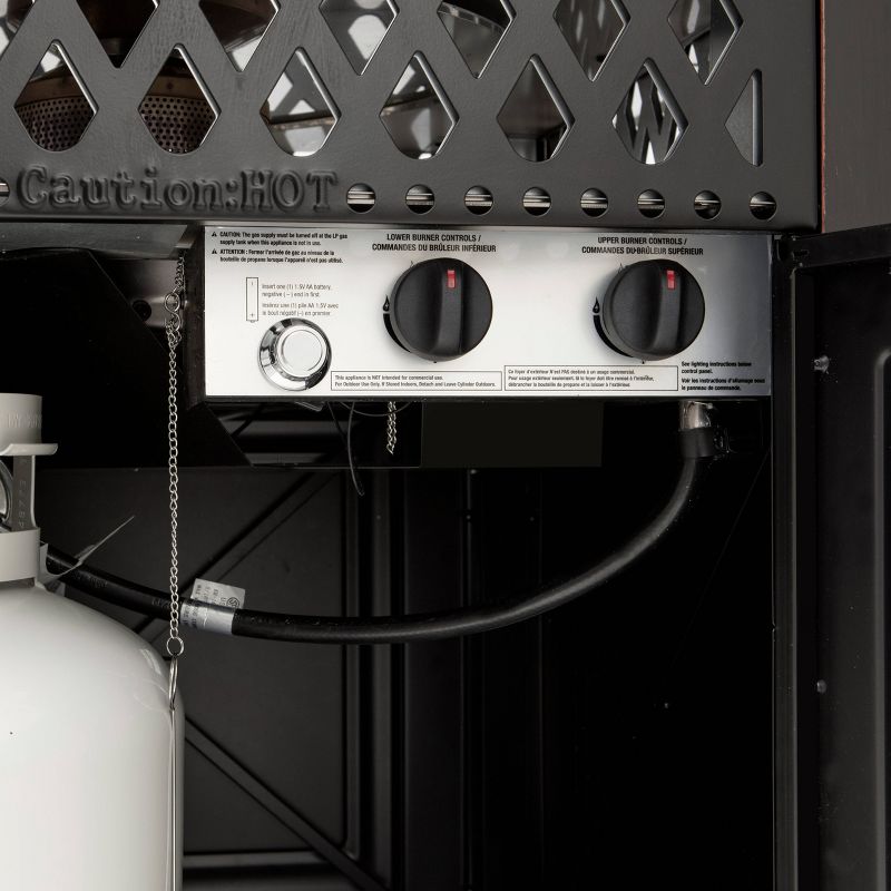 Dual Heat Outdoor Gas Fire Pit - Endless Summer