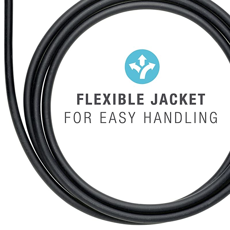 Ultra Series RCA YAdapter 8 Feet 1Male to 2Male for Digital Audio or Subwoofer Dual Shielded with RCA to RCA GoldPlated Connectors Black Part CYA1M2M8B