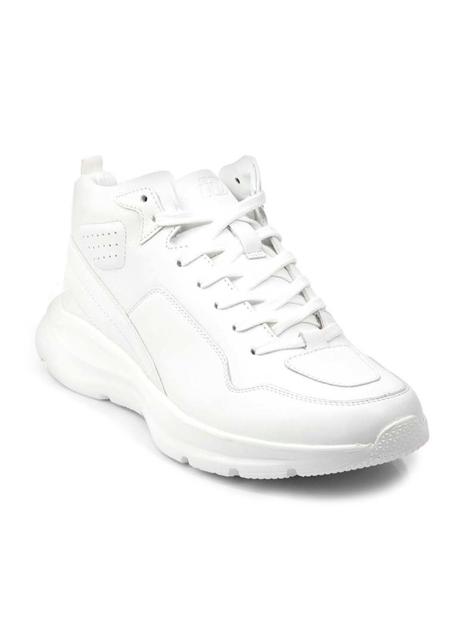 ID Men's White Casual Sneakers