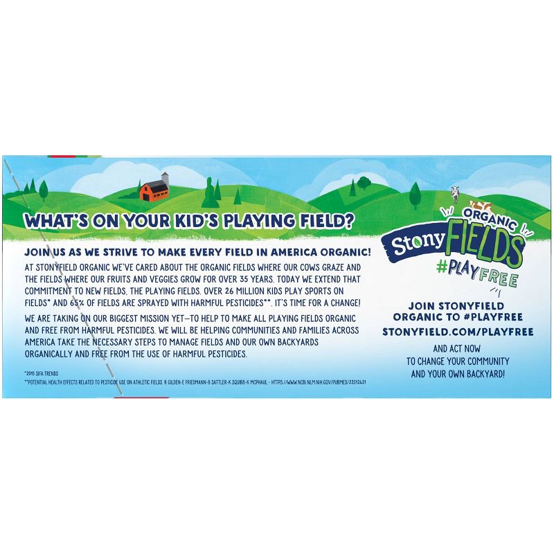 Stonyfield Organic Kids' Strawberry & Mixed Berry Lowfat Yogurt - 16ct/2oz Tubes