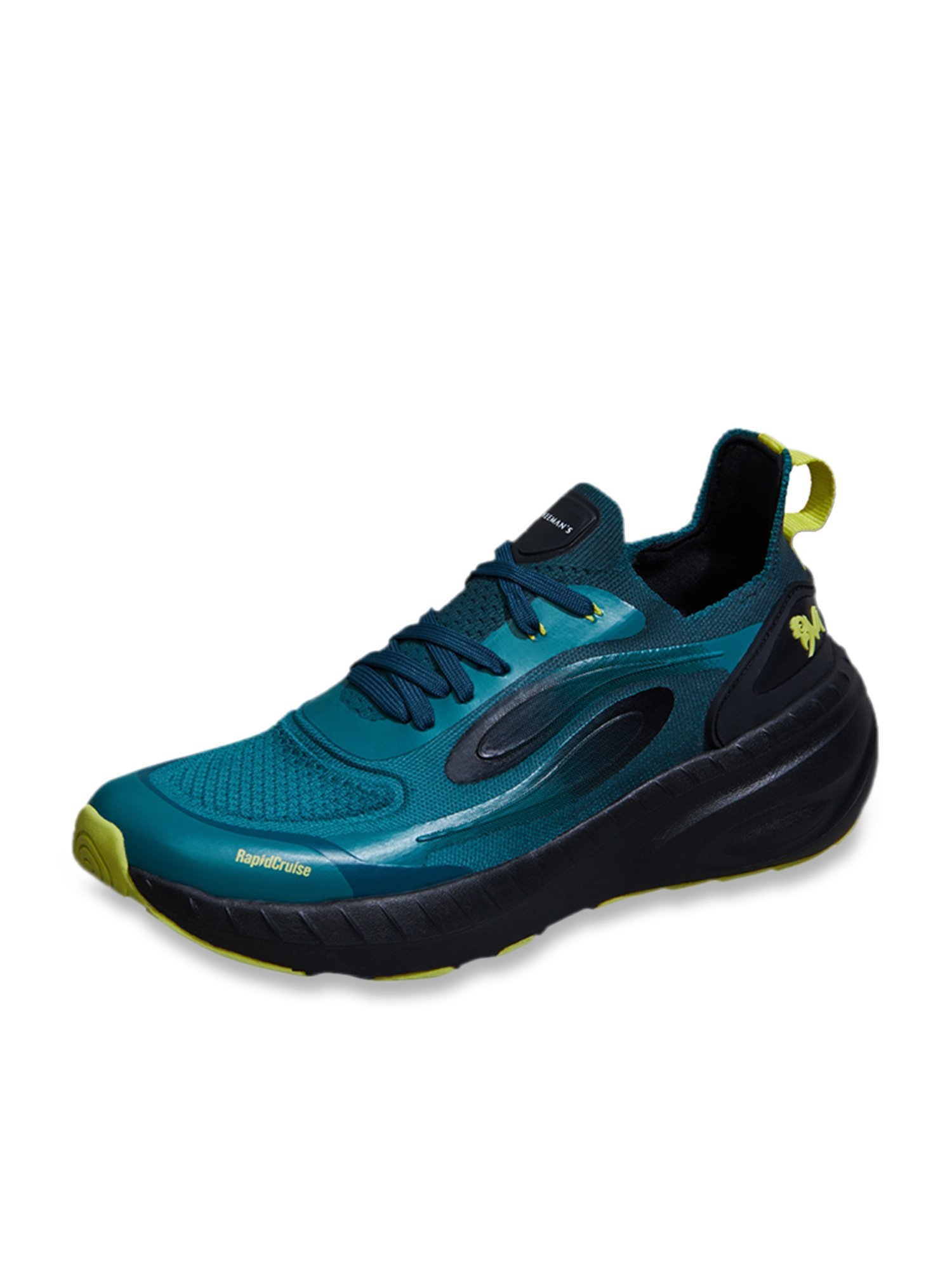 Neemans Men's Teal Green Running Shoes