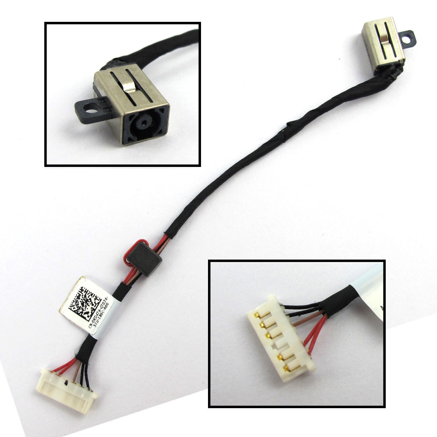 DC Power Jack Cable for Dell Inspiron 15-5000 5555 5558 KD4T9 0KD4T9 DC30100UD00