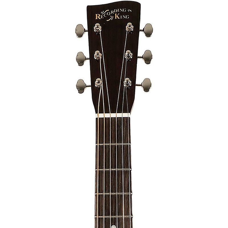 Recording King RO-318 Tonewood Reserve Series All-Solid OOO With Aged Adirondack Top Acoustic Guitar Natural