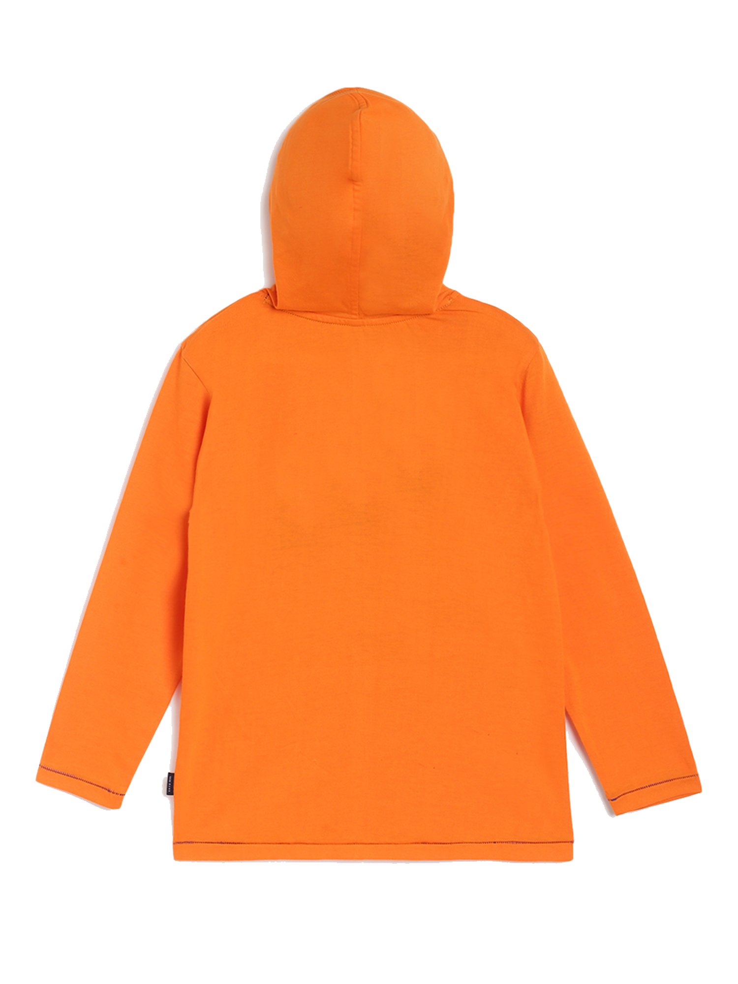 Li'l Tomatoes Kids Orange Printed T-Shirts