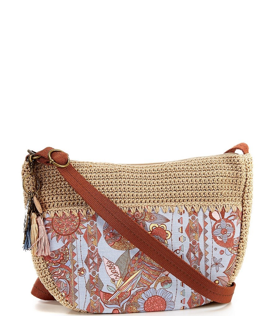 Sakroots EcoTwill Collection Ryder Crescent Crossbody Bag