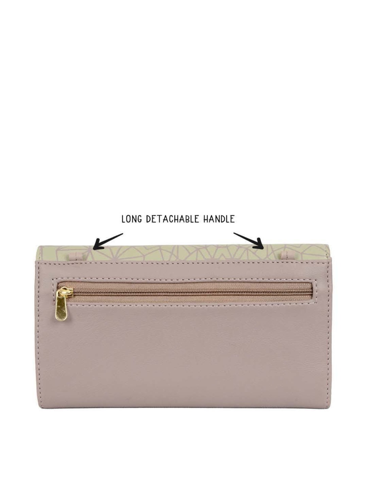 Baggit Purple Printed Wallet for Women