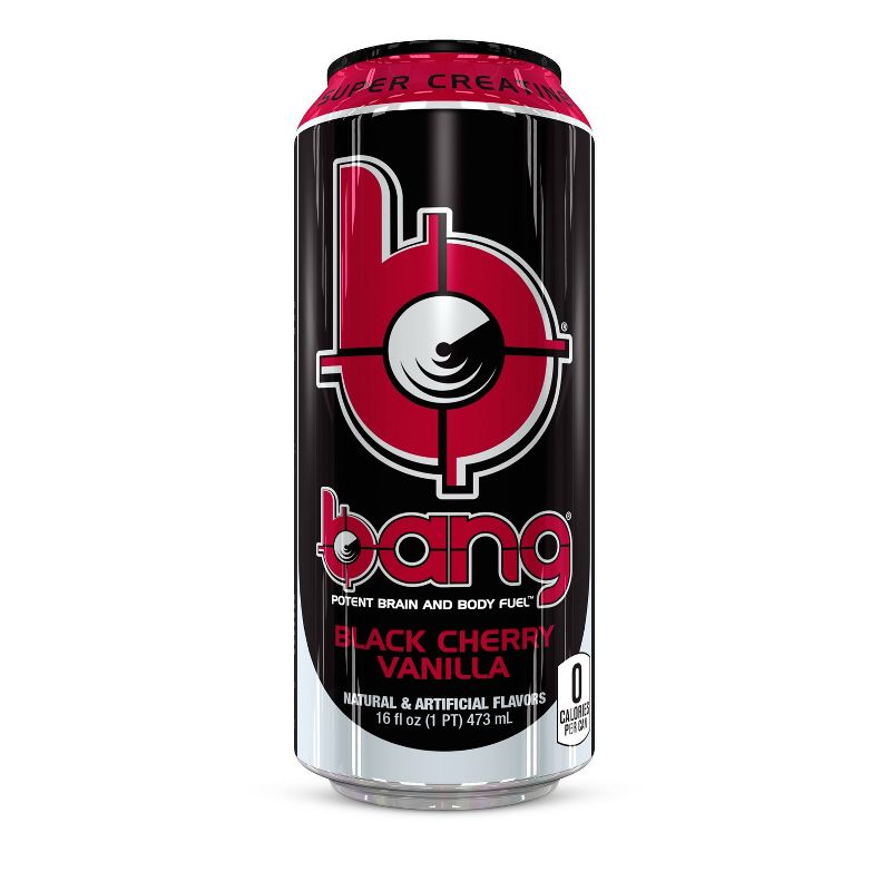 BANG Black Cherry Vanilla Energy Drink - 16 fl oz Can