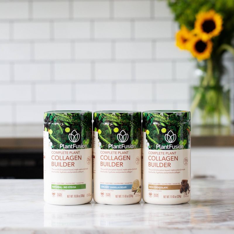 PlantFusion Complete Plant Collagen Builder - Rich Chocolate - 11.43oz