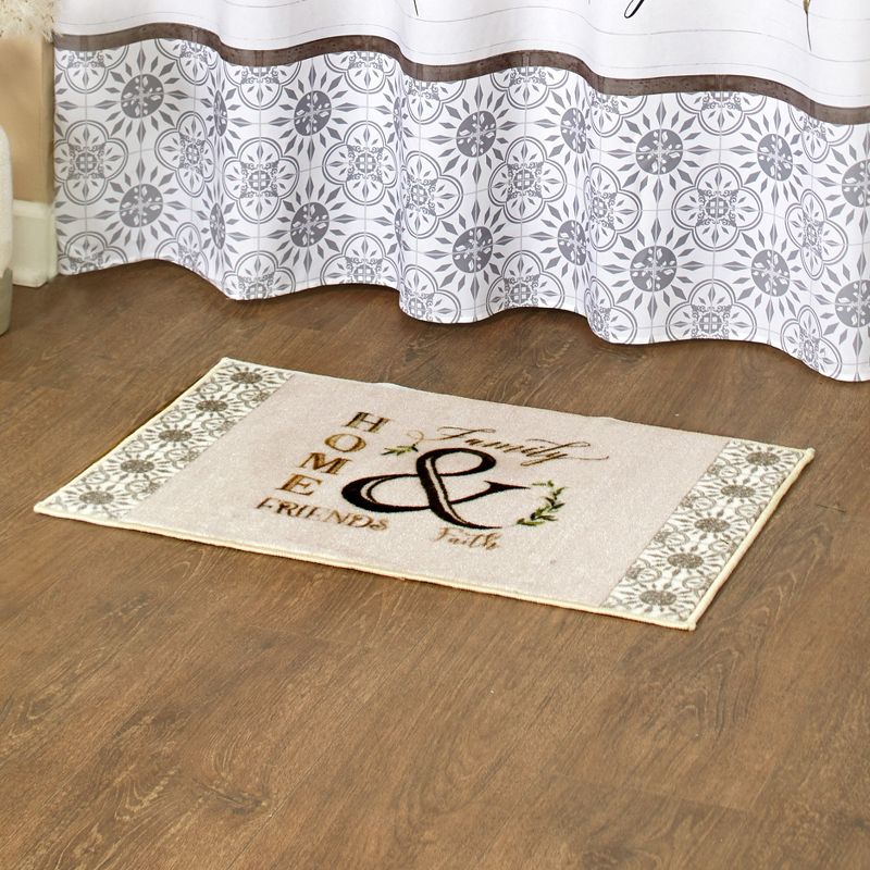 1'7"x2'6" Rectangle Tufted Accent Rug Multicolored - The Lakeside Collection