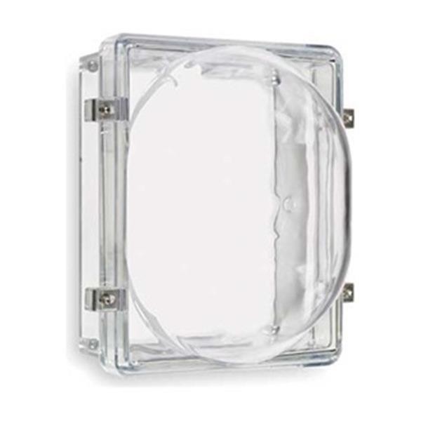 Audible/Strobe Guard, Polycarbonate, Surf