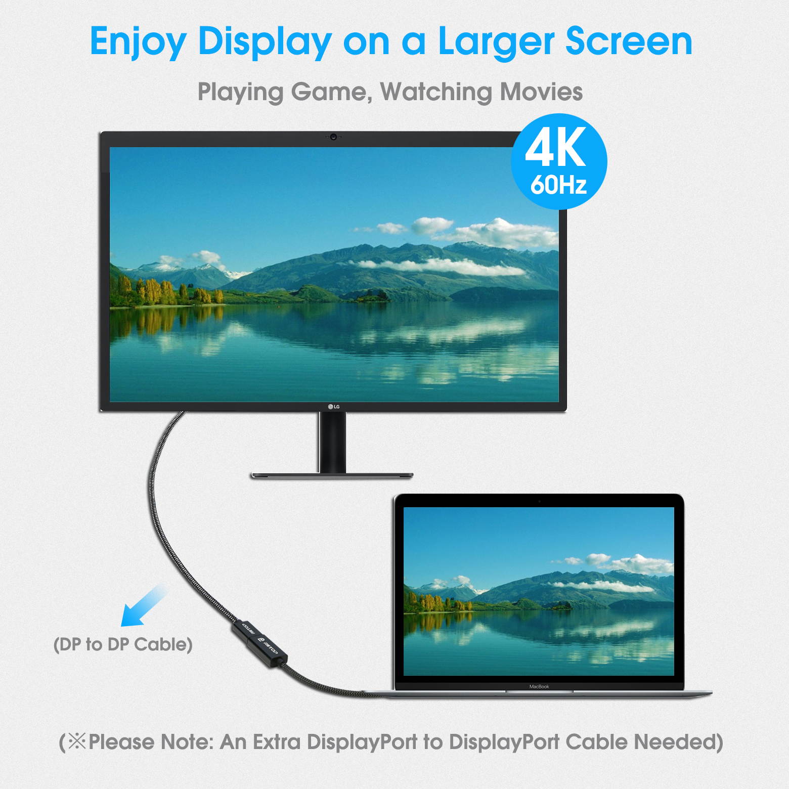 USB 3.0 to HDMI or DVI Video Graphics Card Adapter for Multiple Monitors w/ Audio Up to 2560x1440 for Windows & Mac Systems Using DisplayLink [Includes HDMI-to-DVI Converter Part] (USB3HDMI)