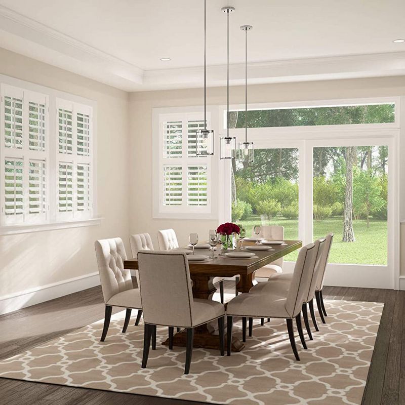 Hunter Fan Company 19004 Astwood 1 Bulb Timeless Art Deco Style Mini Hanging Pendant Light Fixture with Polished Nickel Finish