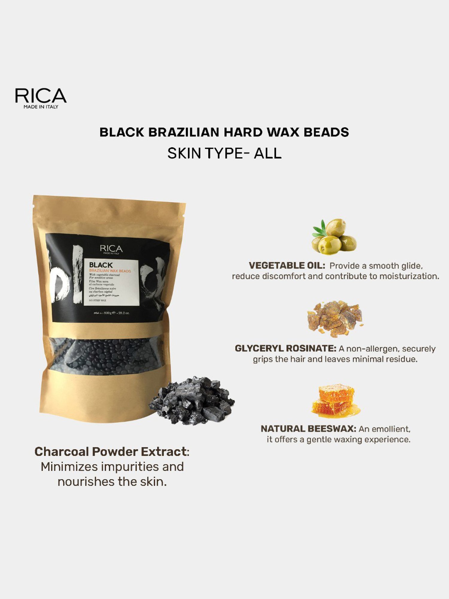 Rica Lemon Wax Combo Kit 2