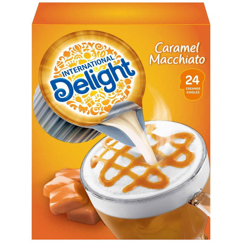 International Delight Caramel Macchiato Coffee Creamer - 24ct