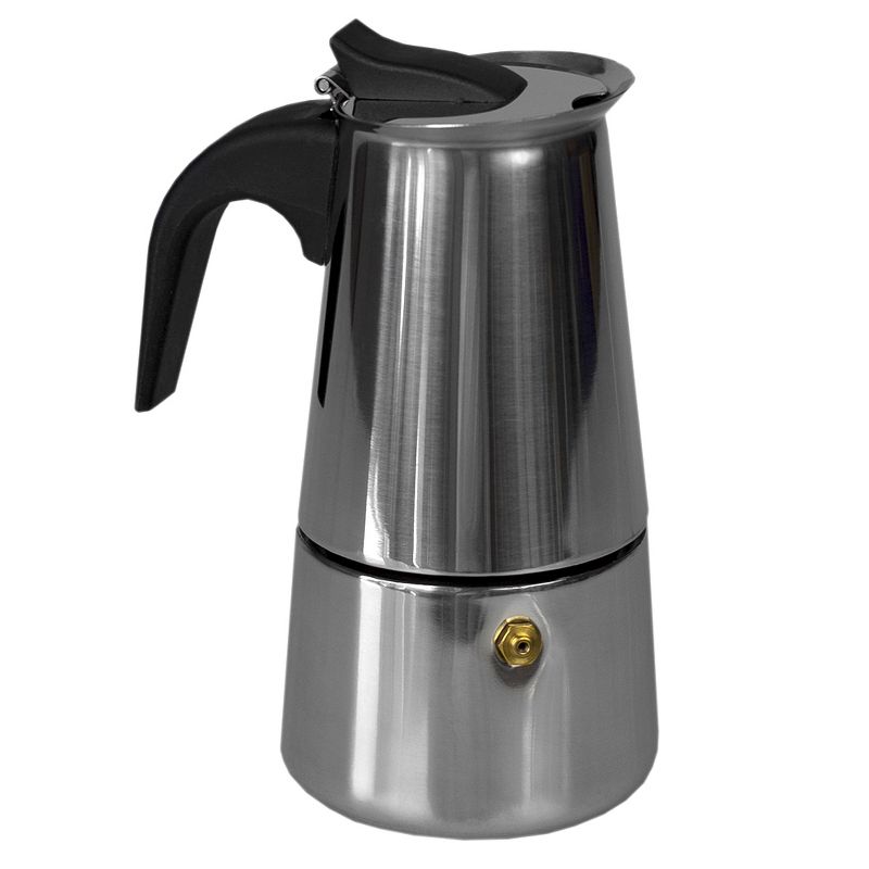 Bialetti 3 Cup Moka Stovetop Espresso Maker - Silver