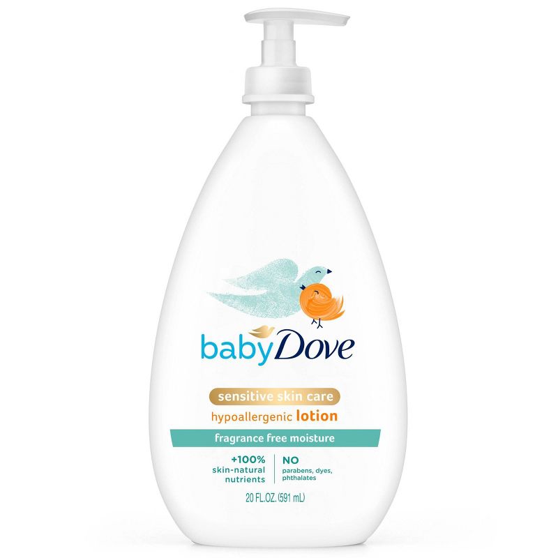 Baby Dove Sensitive Moisture Fragrance-Free Lotion - 20oz