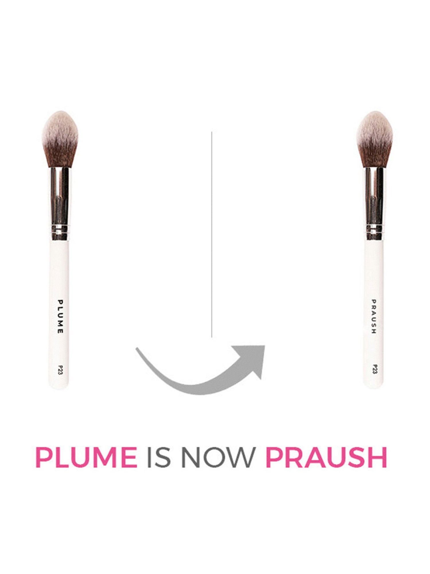 SWISS BEAUTY Highlighting and Lash Brush - Rose Gold