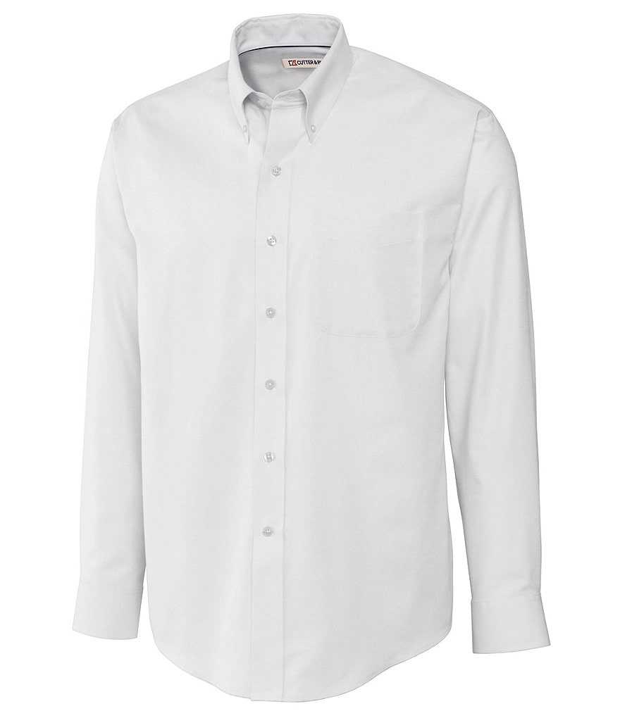 Visconti Big & Tall Abstract Print Long-Sleeve Woven Shirt